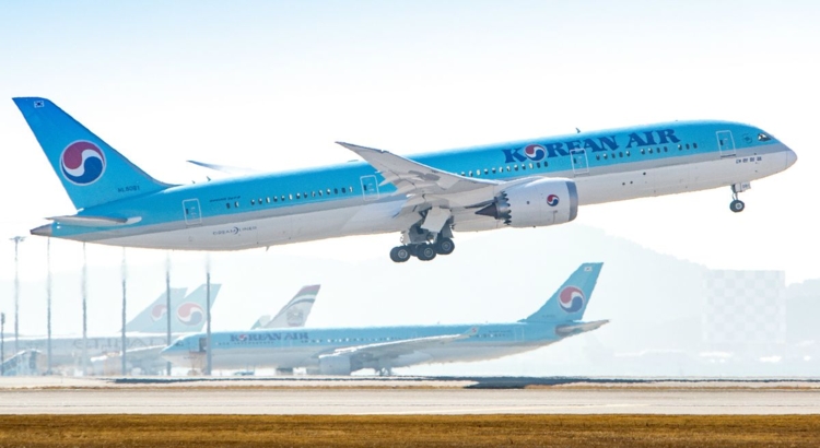 Korean Air Boeing 787-9 (c) Korean Air